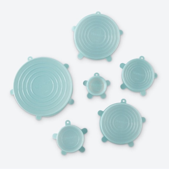 COPY - Norwex Stretchy Silicone Lids, set of 6, food storage, replace plastic w… - Picture 3 of 5